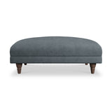 Bampton Banquette Footstool Granite Beech Feet from Roseland Furniture
