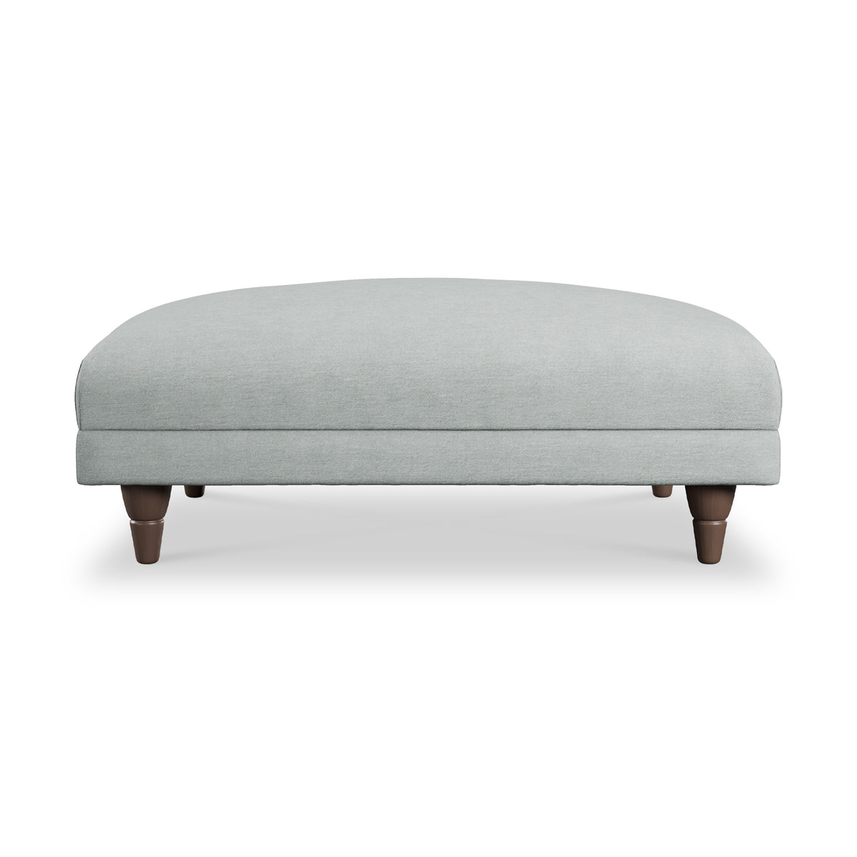 Bampton Banquette Footstool Sky Beech Feet from Roseland Furniture