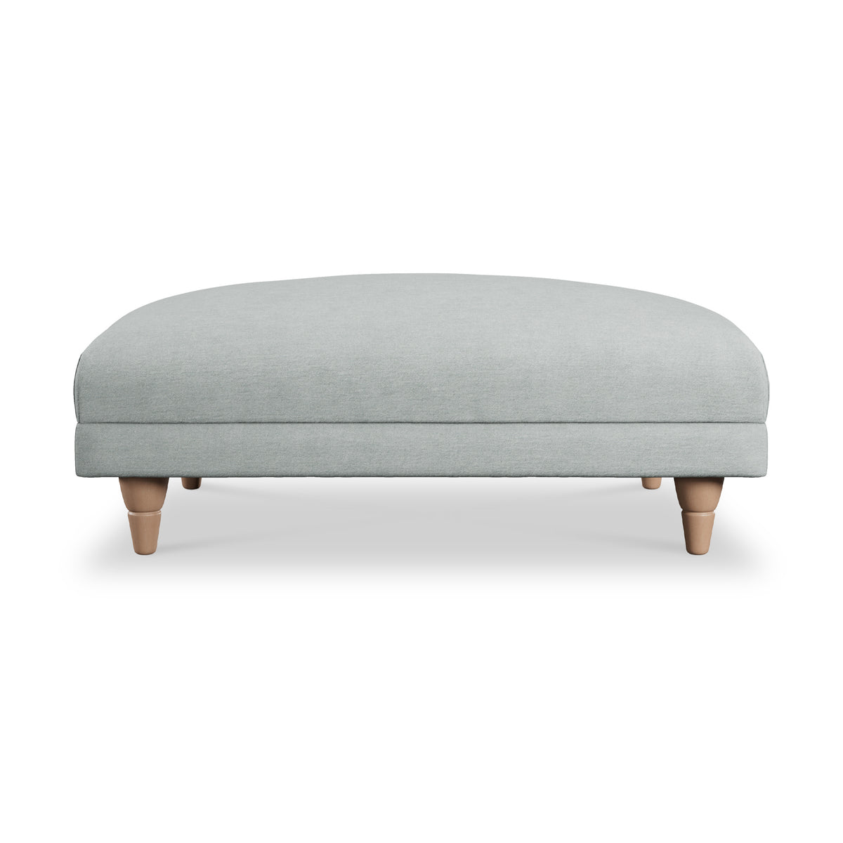Bampton Banquette Footstool Sky Oak Feet from Roseland Furniture
