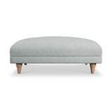 Bampton Banquette Footstool Sky Oak Feet from Roseland Furniture