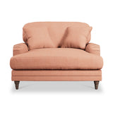 Bampton Snuggle Armchair Salmon from Roseland Furniture