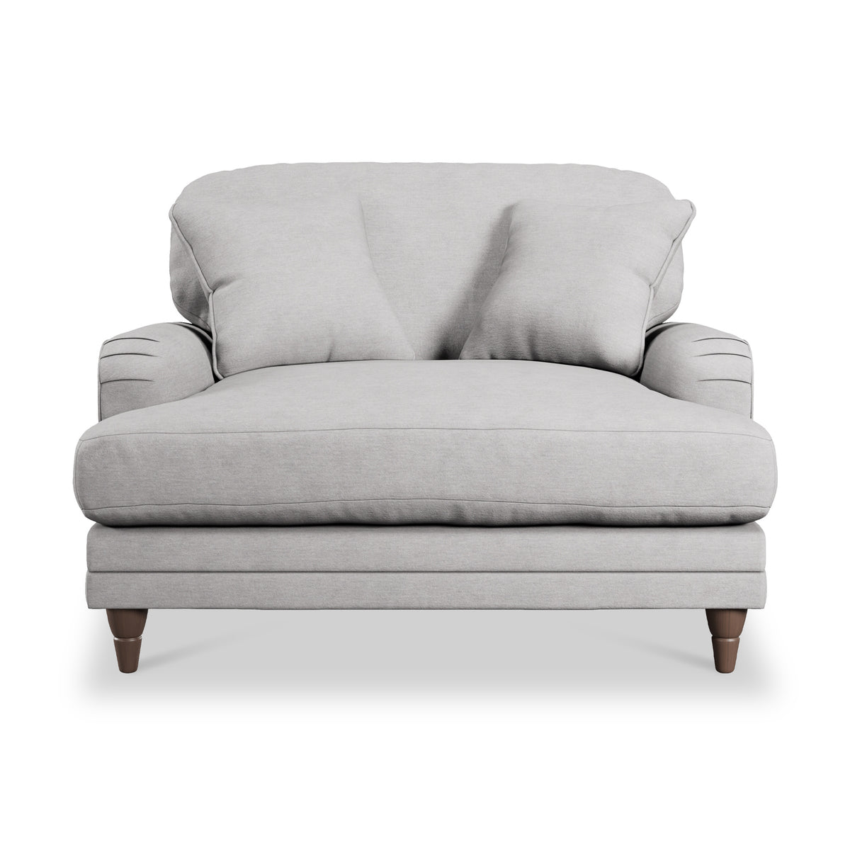 Bampton Snuggle Armchair Silver from Roseland Furniture