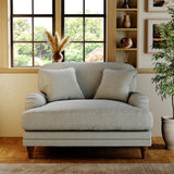 Bampton Snuggle Armchair Sky from Roseland Furniture