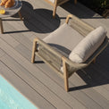 Martinique 3 Seat Outdoor Sofa Set with 2 Tables