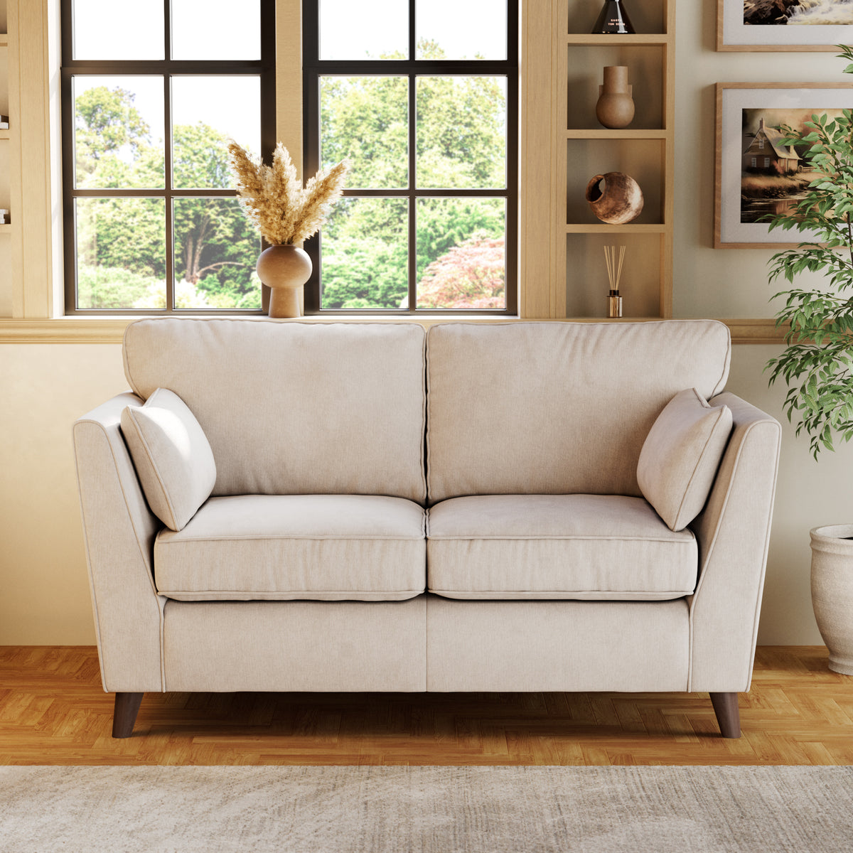 Osten 2 Seater Sofa Stone from Roseland Furniture