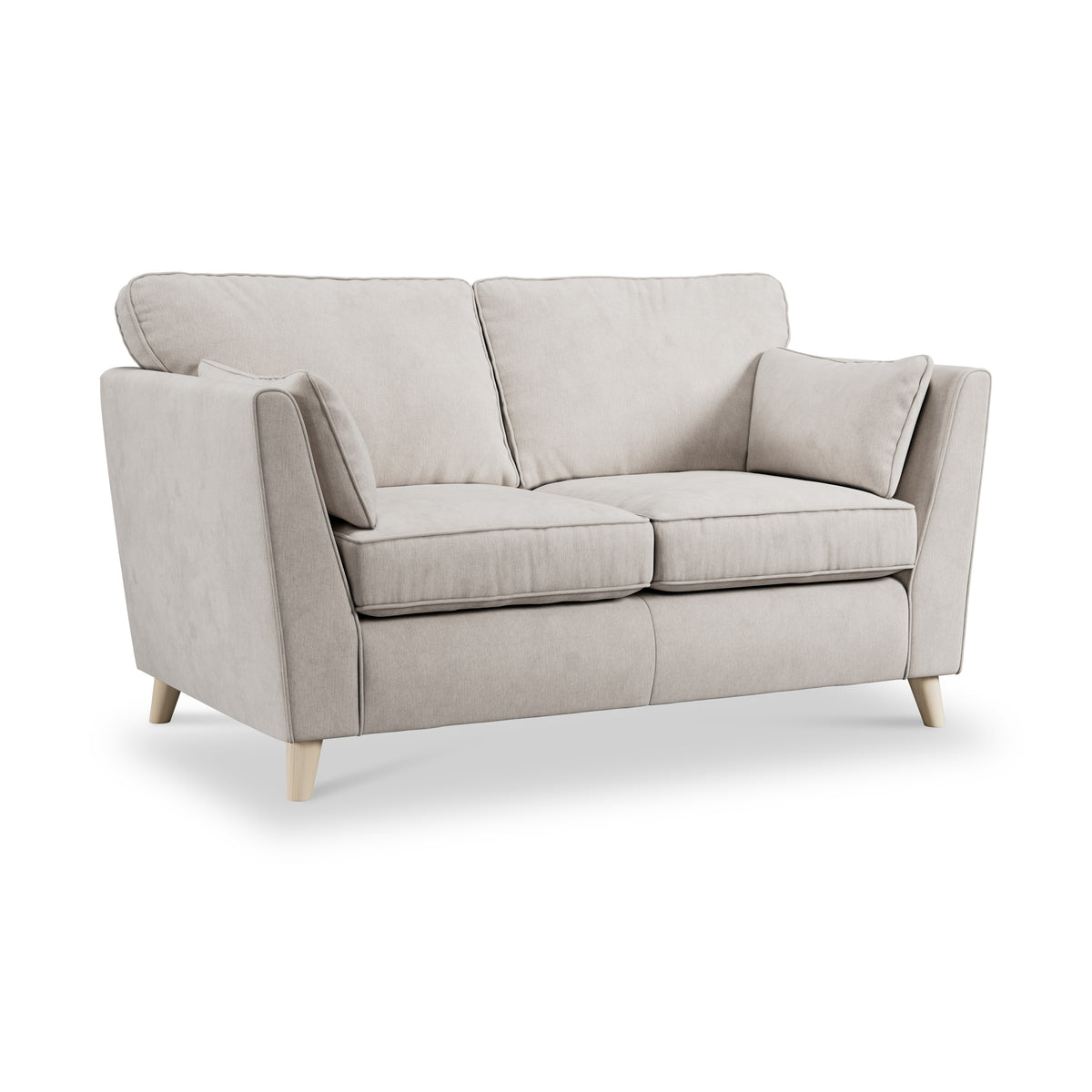 Osten 2 Seater Sofa Stone Oak Feet from Roseland Furniture
