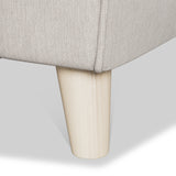 Osten 2 Seater Sofa Stone Oak Feet from Roseland Furniture