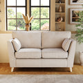Osten 2 Seater Sofa Stone Oak Feet from Roseland Furniture