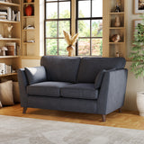 Osten 2 Seater Sofa Navy from Roseland Furniture