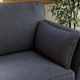 Osten 2 Seater Sofa Navy from Roseland Furniture