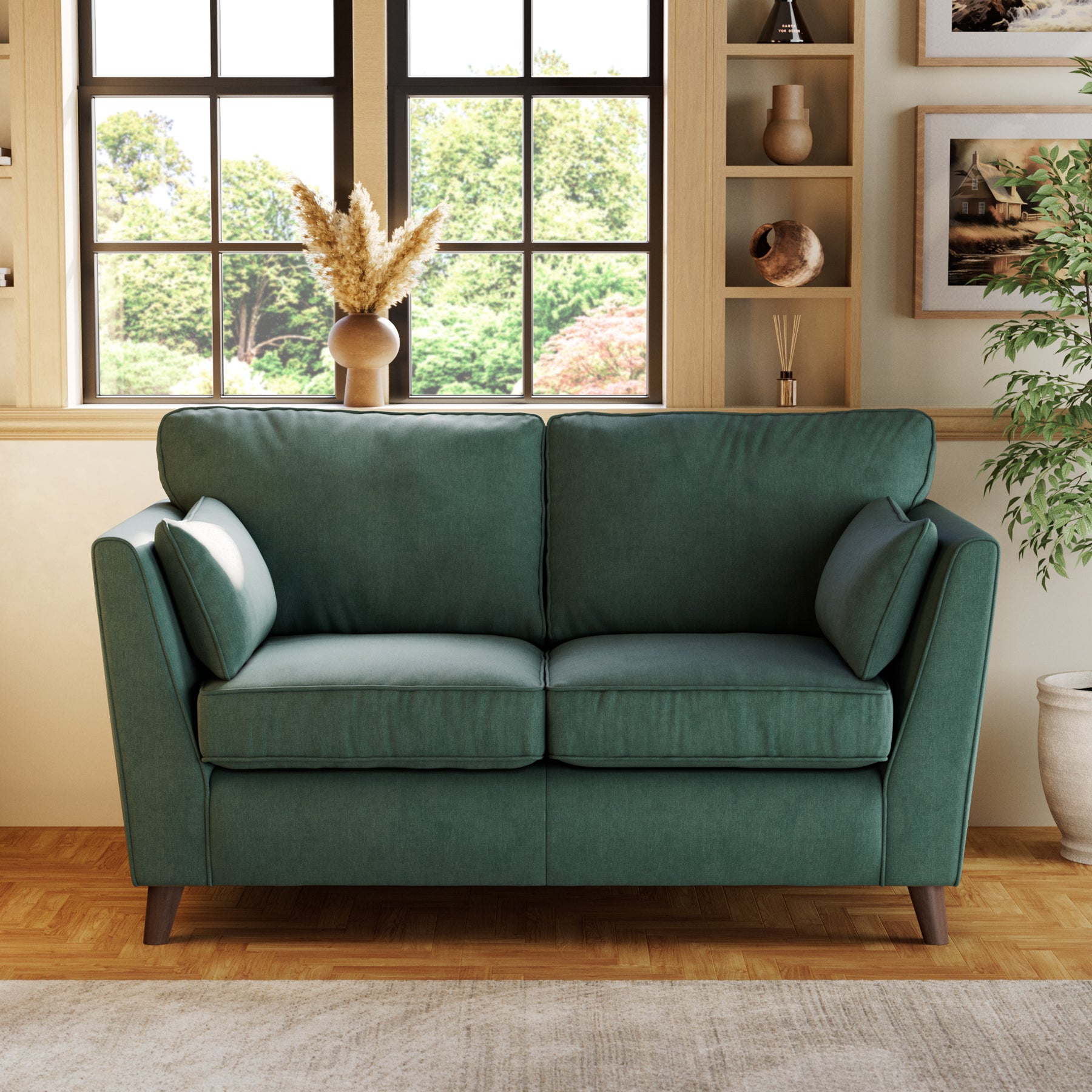 Osten 2 Seater Sofa Ocean from Roseland Furniture