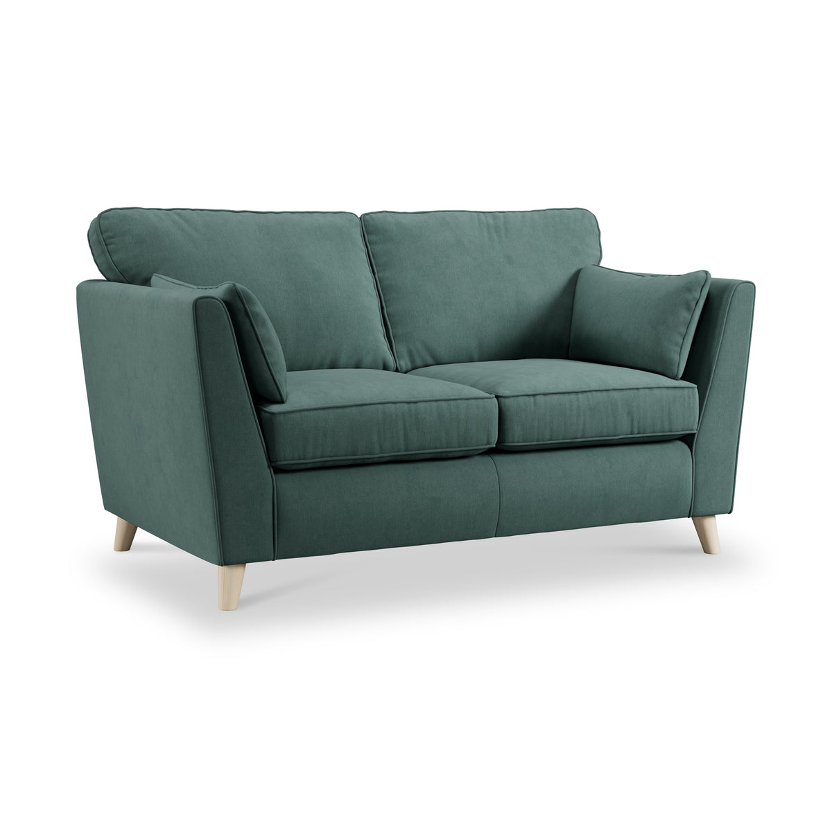 Osten 2 Seater Sofa Ocean Oak Feet from Roseland Furniture