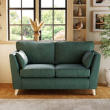 Osten 2 Seater Sofa Ocean Oak Feet from Roseland Furniture