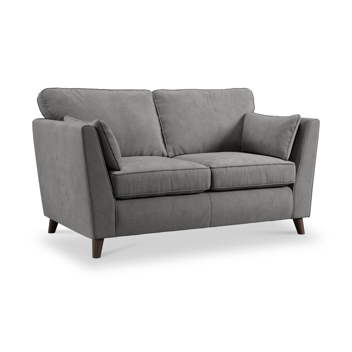 Osten 2 Seater Sofa Pewter Beech Feet from Roseland Furniture