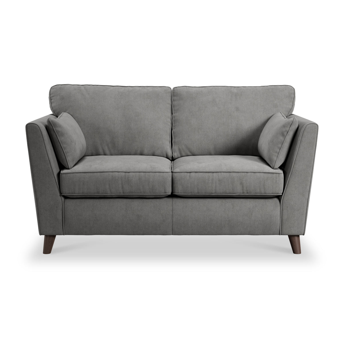 Osten 2 Seater Sofa Pewter Beech Feet from Roseland Furniture