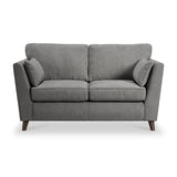 Osten 2 Seater Sofa Pewter Beech Feet from Roseland Furniture