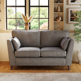 Osten 2 Seater Sofa Pewter Beech Feet from Roseland Furniture