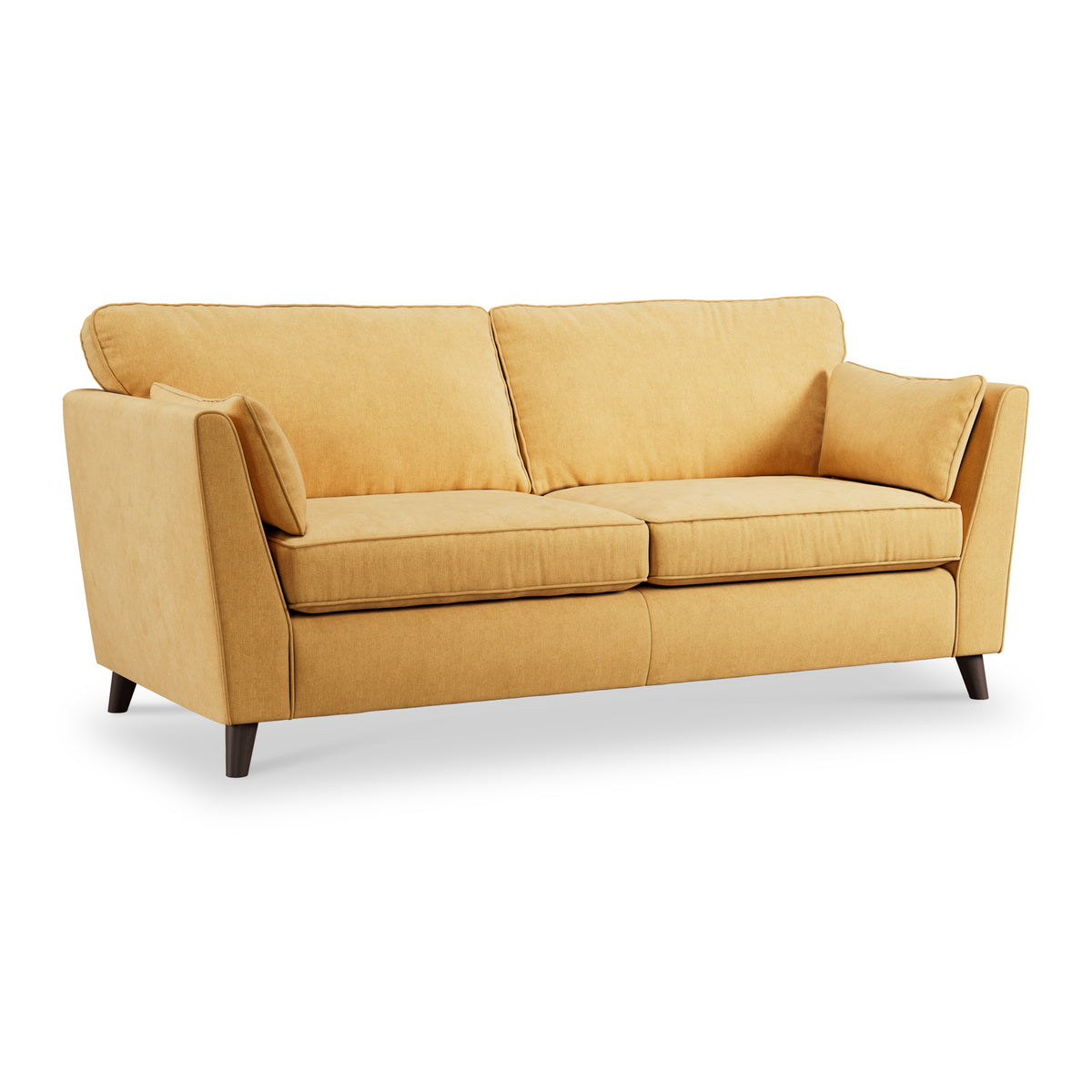 Osten 3 Seater Sofa Lemon Beech Feet from Roseland Furniture