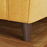 Osten 3 Seater Sofa Lemon Beech Feet from Roseland Furniture