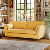 Osten 3 Seater Sofa Lemon Beech Feet from Roseland Furniture
