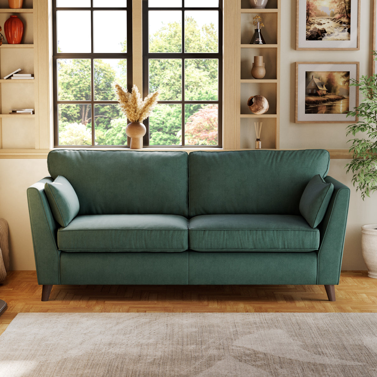 Osten 3 Seater Sofa Ocean from Roseland Furniture