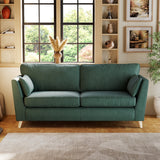 Osten 3 Seater Sofa Ocean Oak Feet from Roseland Furniture
