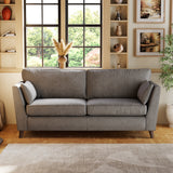 Osten 3 Seater Sofa Pewter from Roseland Furniture