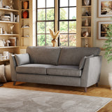 Osten 3 Seater Sofa Pewter from Roseland Furniture