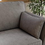 Osten 3 Seater Sofa Pewter from Roseland Furniture
