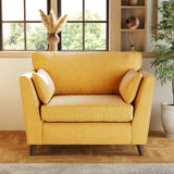 Osten Snuggler Armchair Lemon from Roseland Furniture
