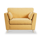 Osten Snuggler Armchair Lemon Oak Feet from Roseland Furniture