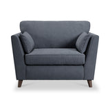 Osten Snuggler Armchair Navy from Roseland Furniture