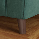 Osten Snuggler Armchair Ocean Beech Feet from Roseland Furniture