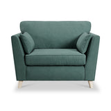 Osten Snuggler Armchair Ocean Oak Feet from Roseland Furniture