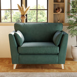 Osten Snuggler Armchair Ocean Oak Feet from Roseland Furniture