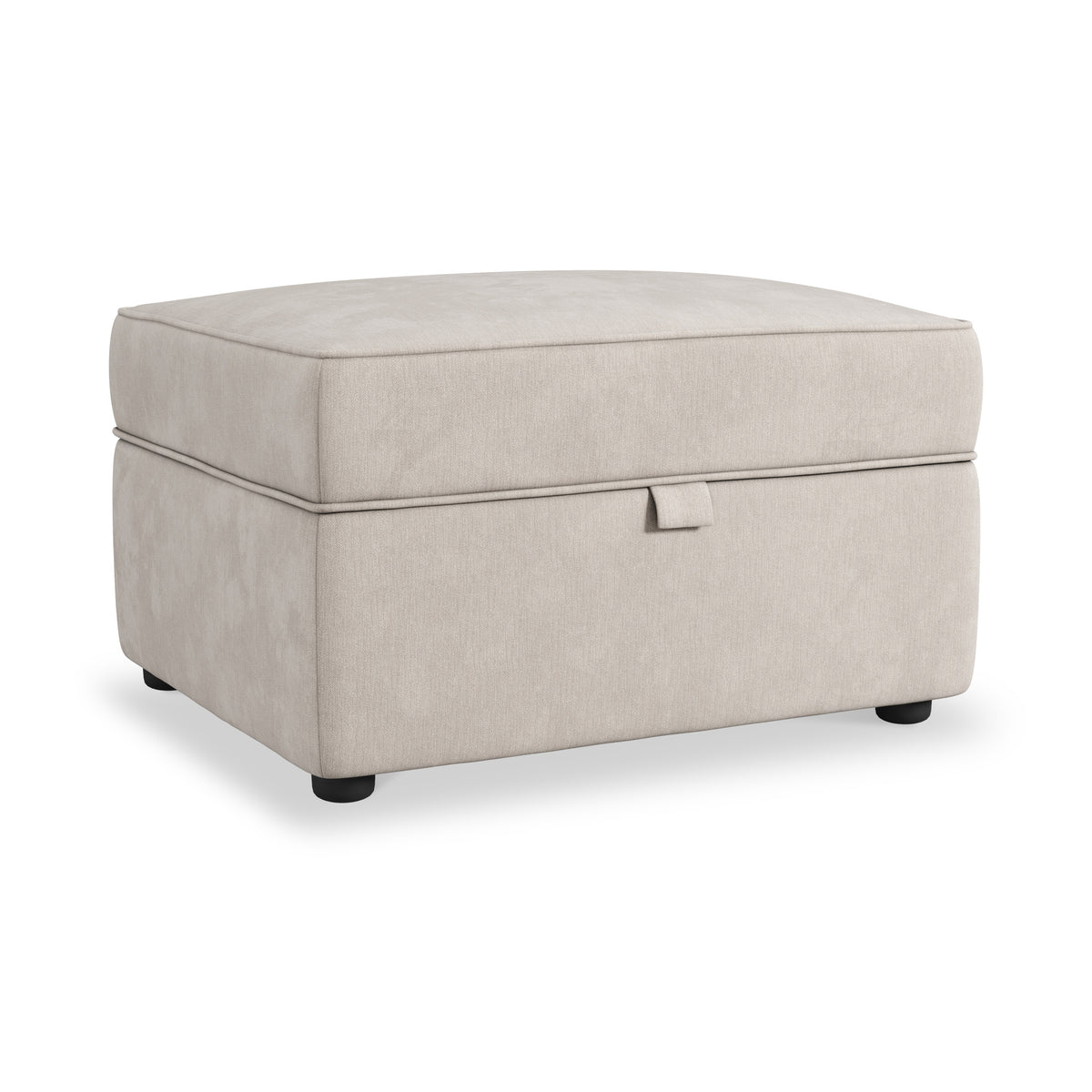Osten Storage Footstool Stone from Roseland Furniture