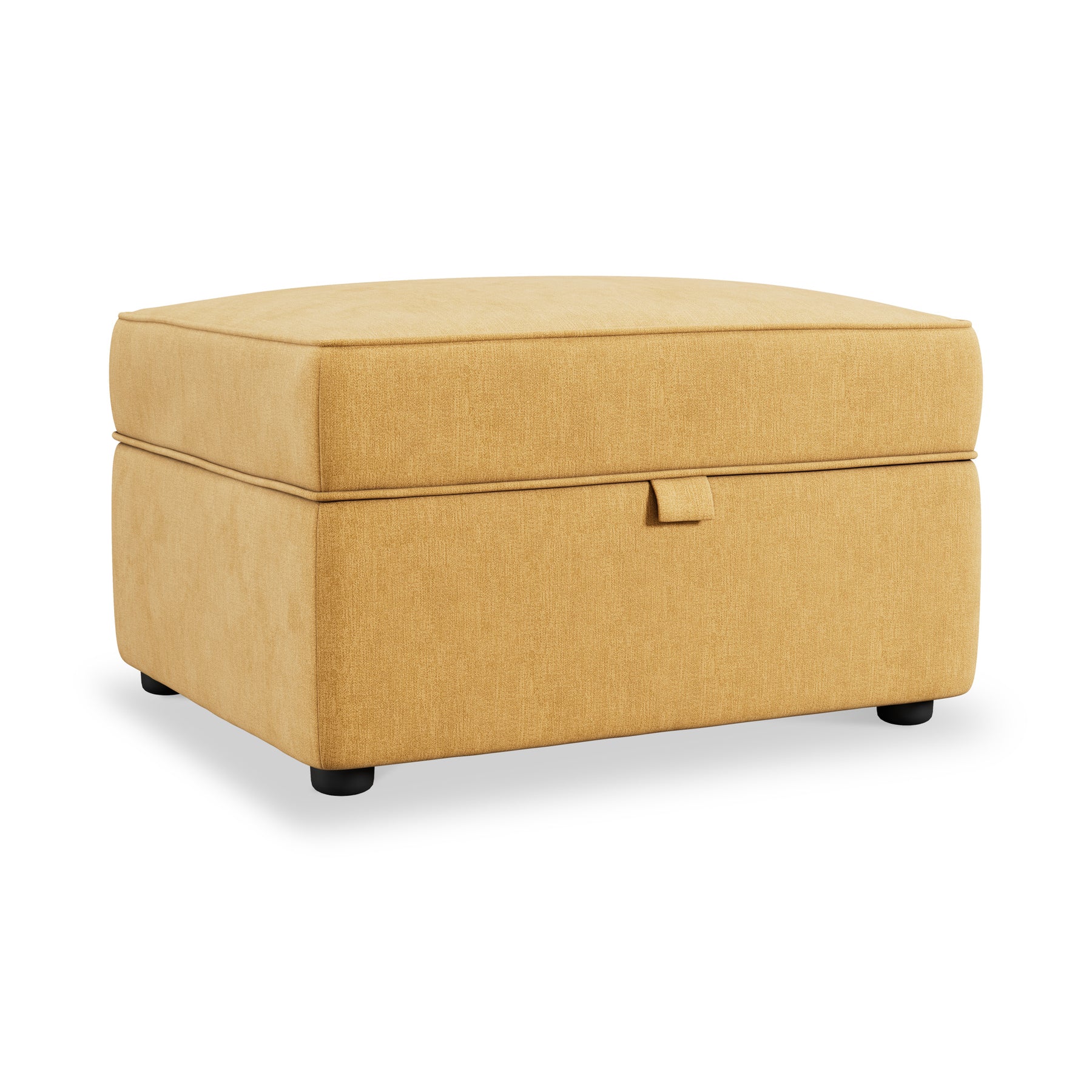 Osten Storage Footstool Lemon from Roseland Furniture