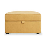 Osten Storage Footstool Lemon from Roseland Furniture