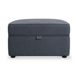 Osten Storage Footstool Marine from Roseland Furniture