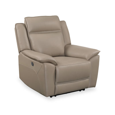 Alden Leather Recliner Armchair