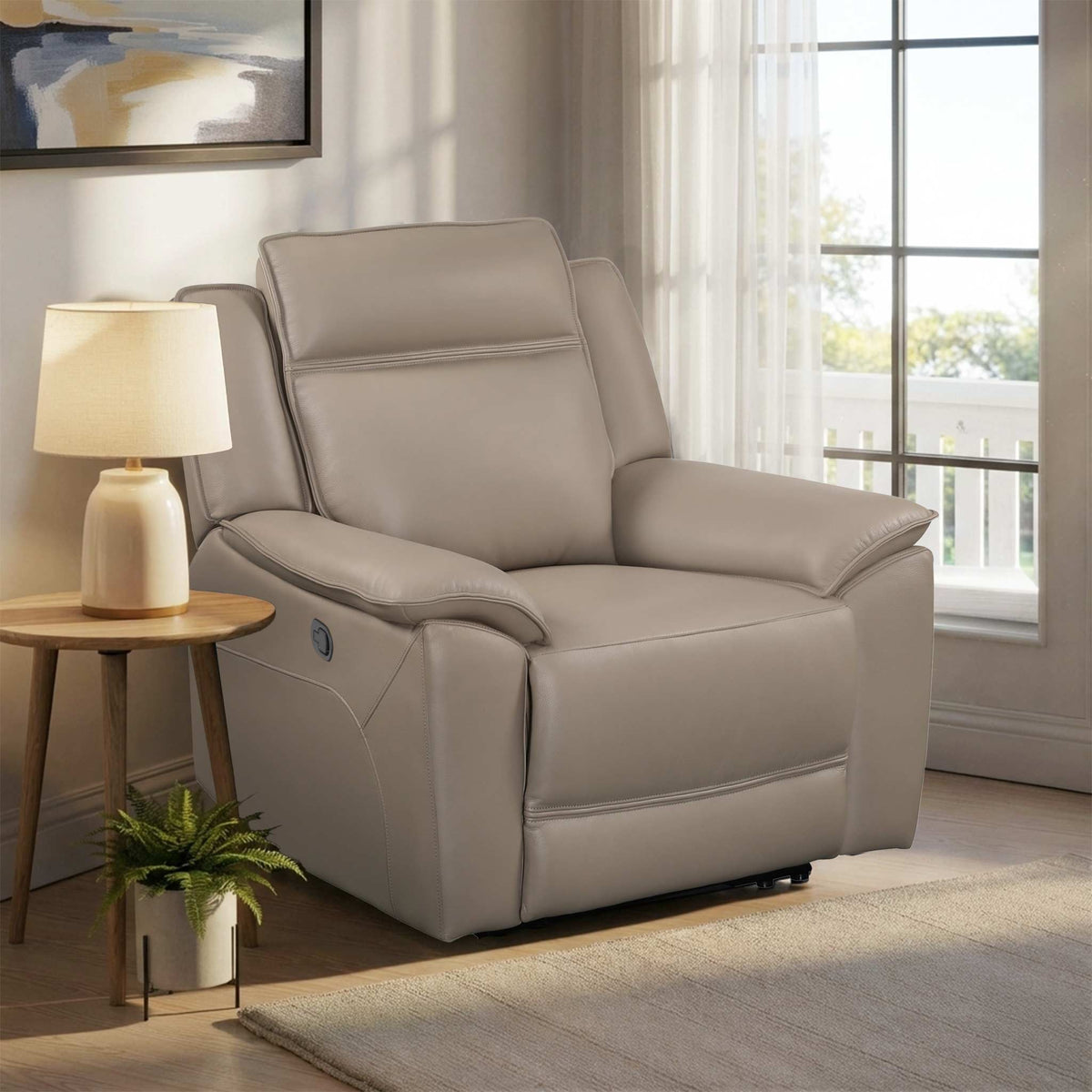 Alden Leather Recliner Armchair from Roseland Furniture