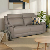 Alden Leather Recliner 3 Seater Sofa by Roseland Furniture