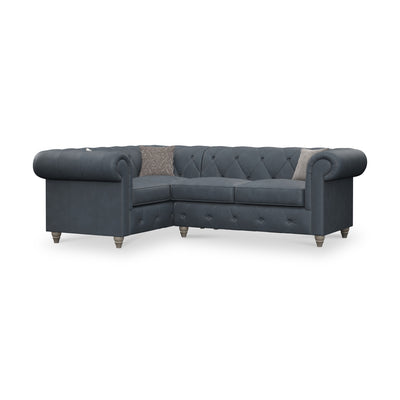 Everett Leather Corner Sofa