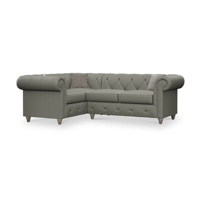 Everett Leather Corner Sofa