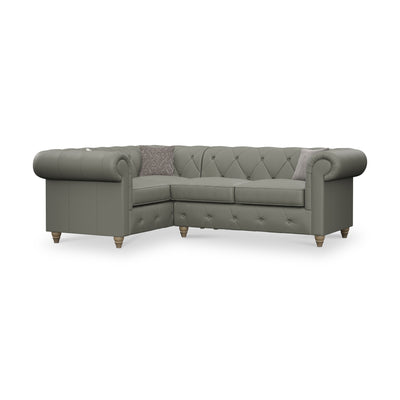 Everett Leather Corner Sofa