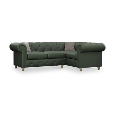Everett Leather Corner Sofa