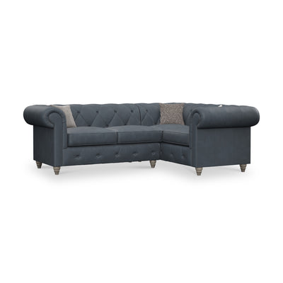 Everett Leather Corner Sofa