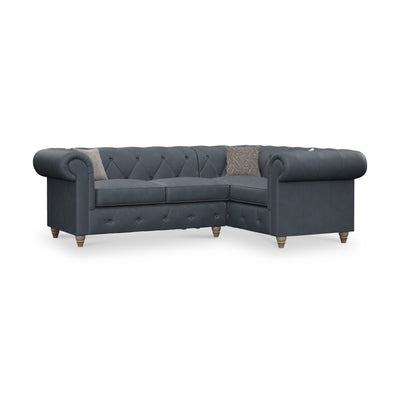Everett Leather Corner Sofa