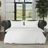 Everett Leather 3 Seater Sofa Bed Green from Roseland Furniture