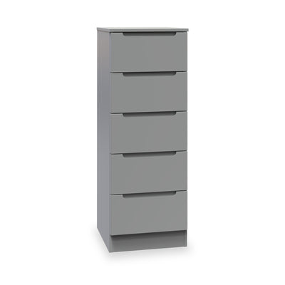 Henshaw 5 Drawer Tall Boy Chest
